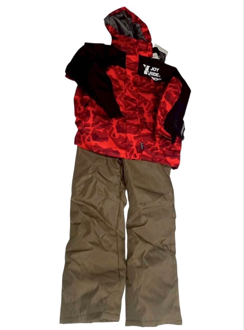 JOY RIDE  子ども用スキーウェア セットアップ レッド/ブラック