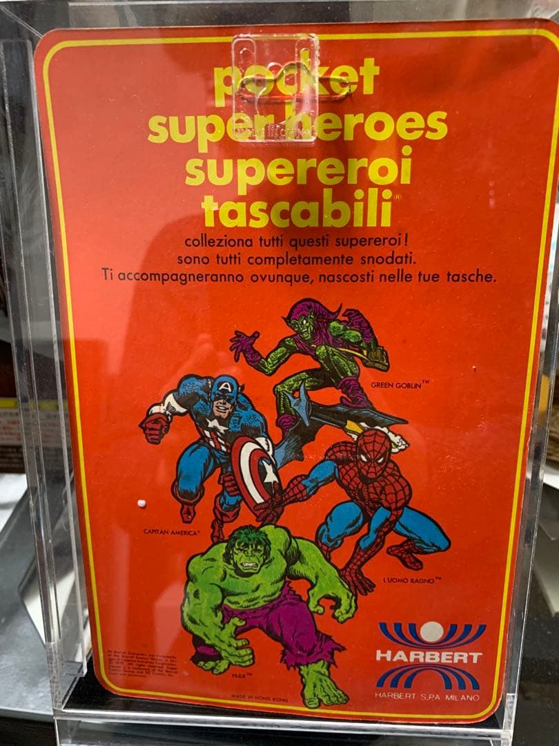 HARBERT スパイダーマン 1979年製ポケットスーパーヒーローズ マーベル