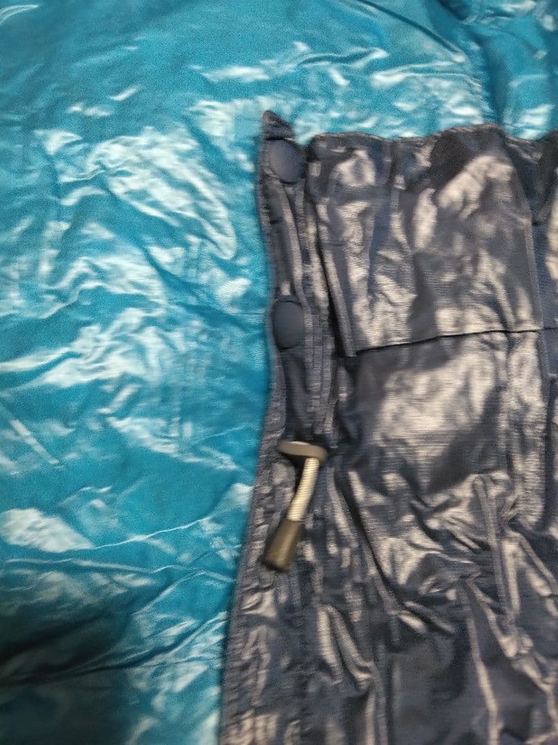 [美品]　800FP　ダウン スリーピングラップ #5 ロング　モンベル