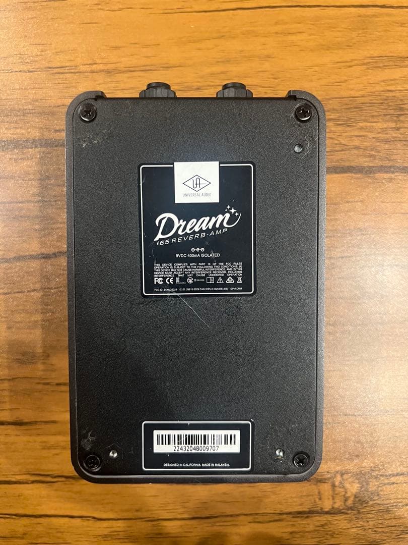 Uafx dream 65 amp +純正パワーサプライ