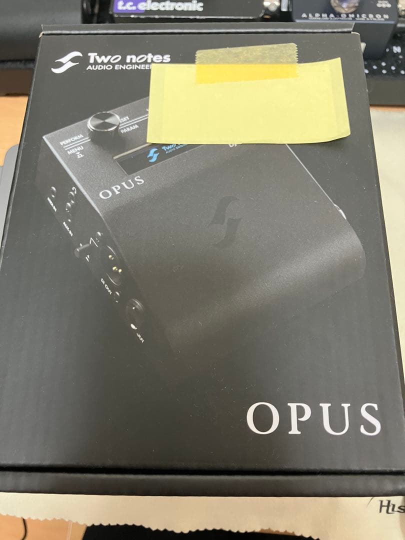 【画面不良有 動作不良無】two notes opus ギターエフェクター