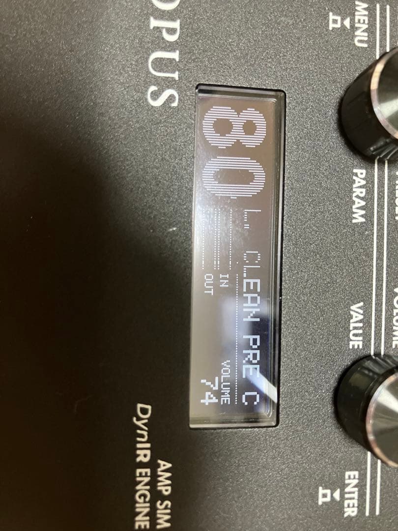 【画面不良有 動作不良無】two notes opus ギターエフェクター