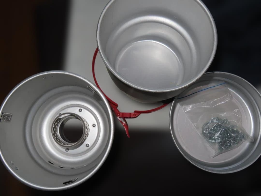 デッドストック 【MARKILL】 マルキル ストーミー 防風型クッキングセット