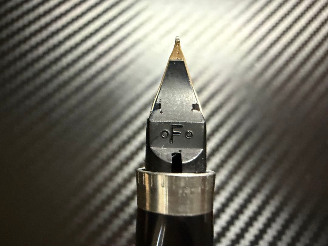 極美品 パーカー 75 シズレ スターリングシルバー フラットトップ F 万年筆