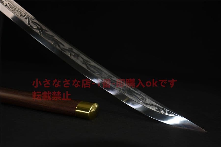 武具　刀装具　日本刀　模造刀 居合刀 柳葉曲げ刃