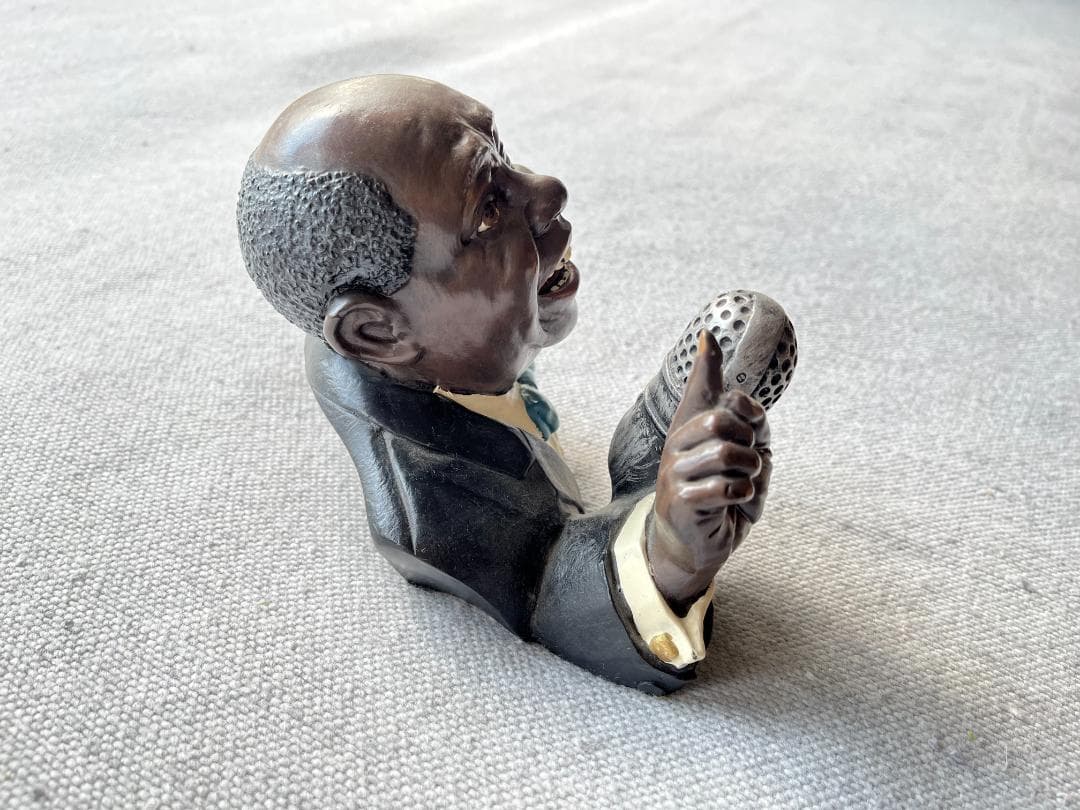 ジャズシンガーの超渋いオブジェ（アート・インテリア）jazz好きな方へ