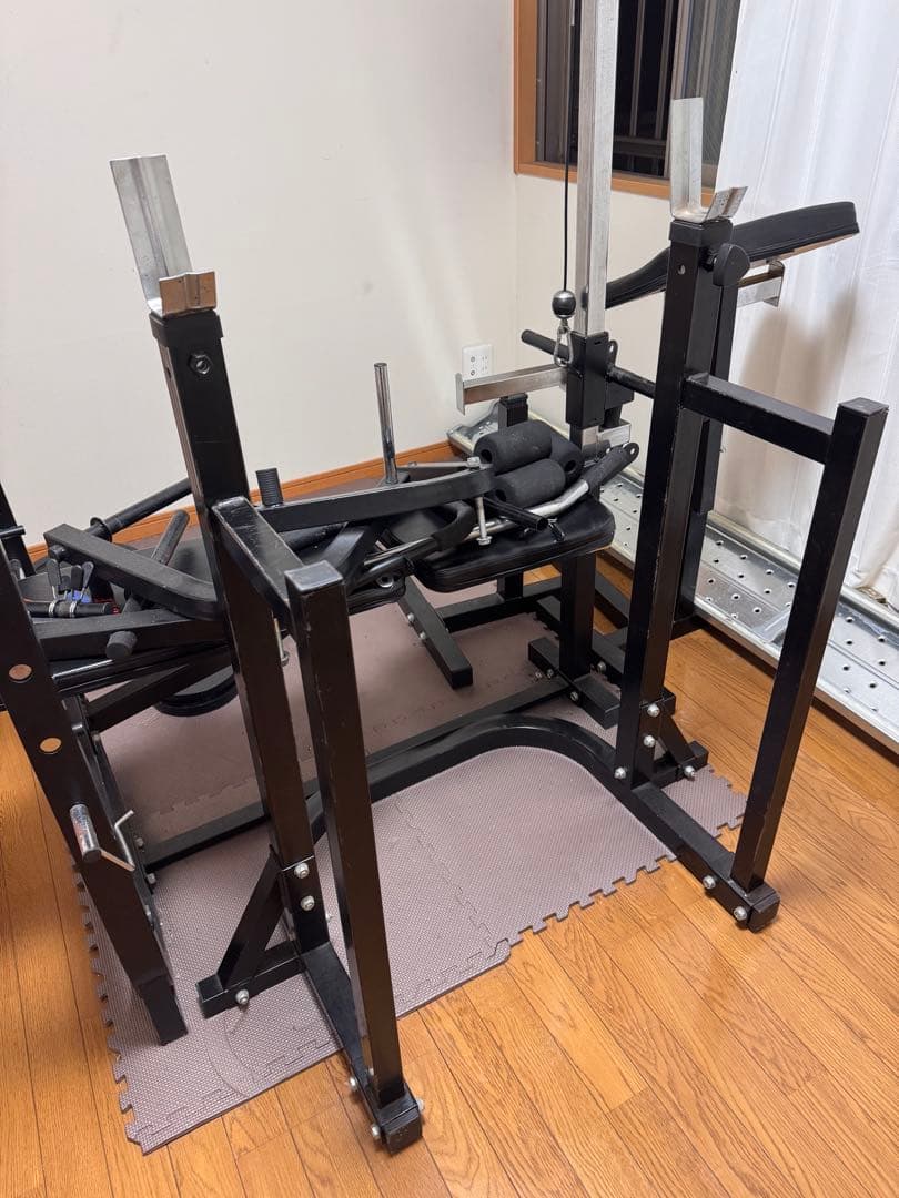 『引き取り限定』『値下げ交渉可』トレーニングベンチ ラットプルダウン付き