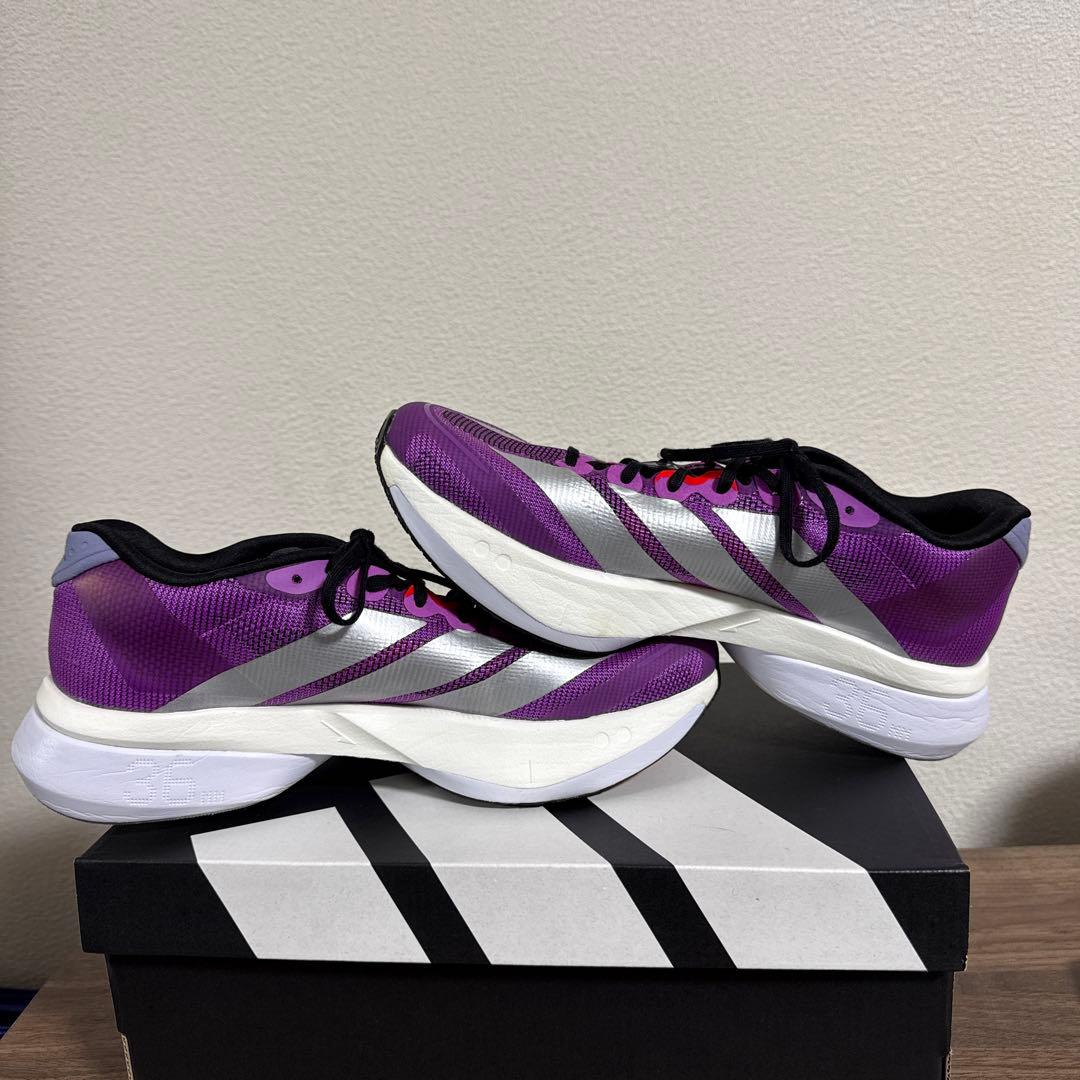 ADIDAS ADIZERO ボストン13 パープル 25.5cm