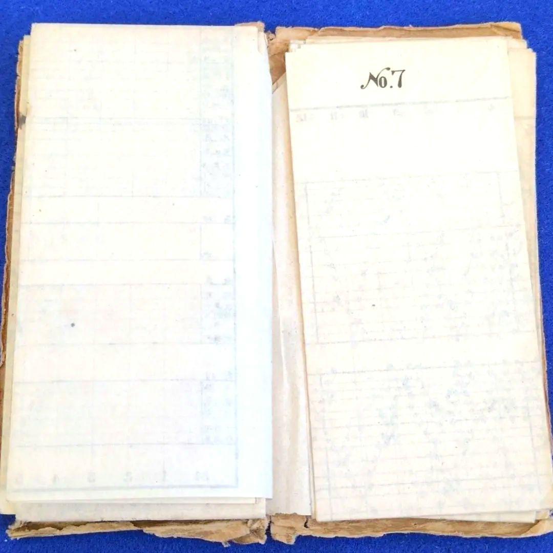 希少 鉄道省(国鉄)戦中 鉄道職員業務用ダイヤ式旅客列車時刻表(昭19年)当時物