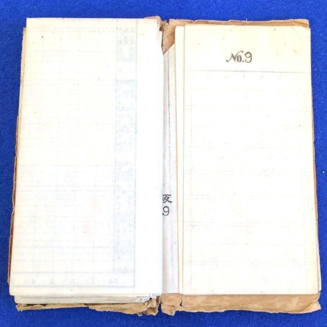 希少 鉄道省(国鉄)戦中 鉄道職員業務用ダイヤ式旅客列車時刻表(昭19年)当時物