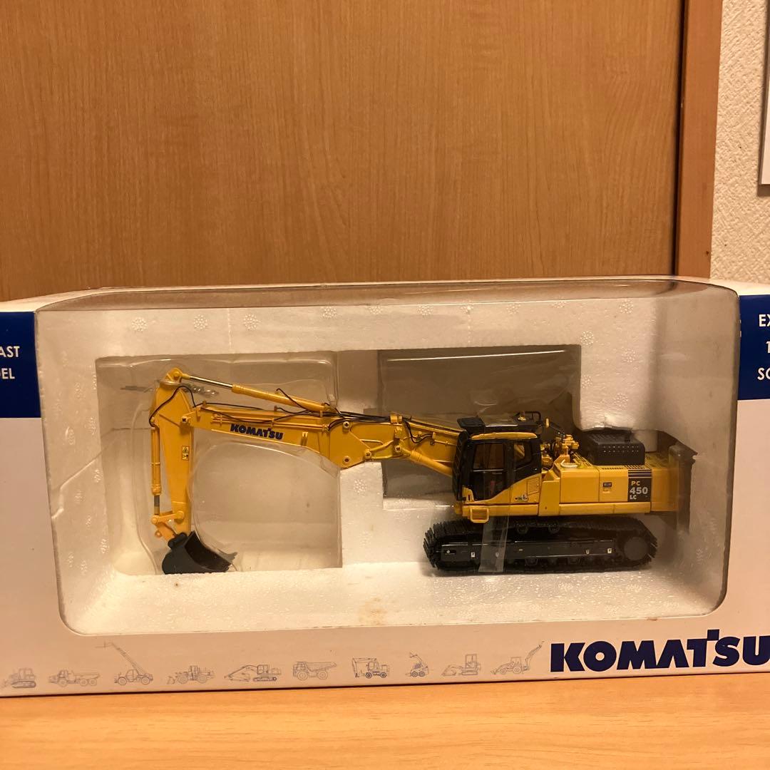 KOMATSU ダイキャスト エクスカベーター 1:50