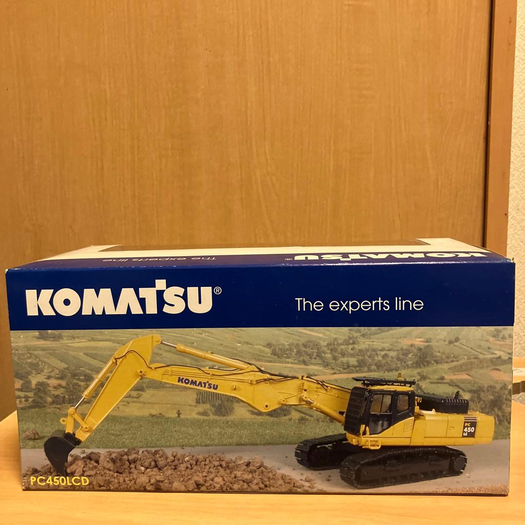 KOMATSU ダイキャスト エクスカベーター 1:50