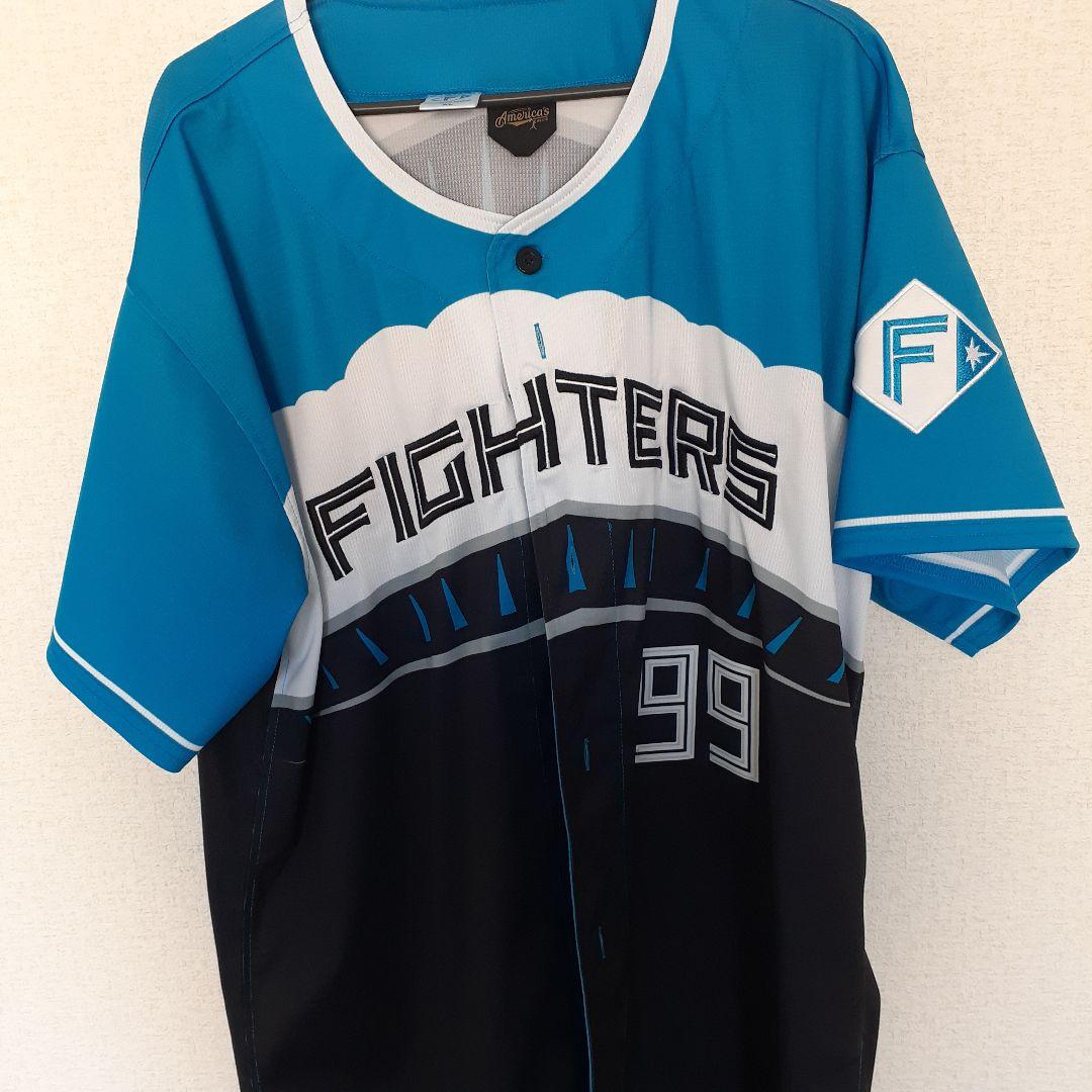 日ハム ファイターズ レイエスレプリカユニホームXL