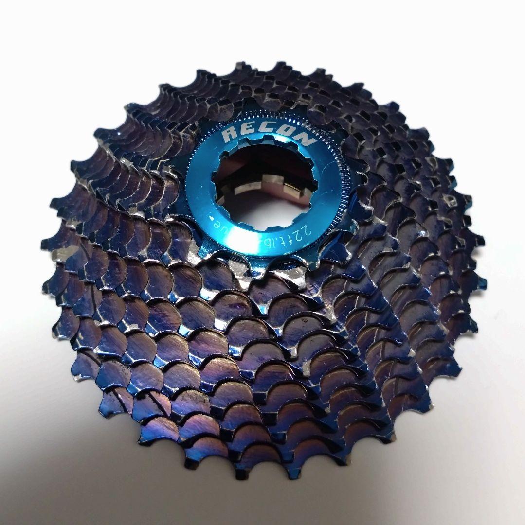 Recon レーコン アロイカセットスプロケット リミテッドカラー