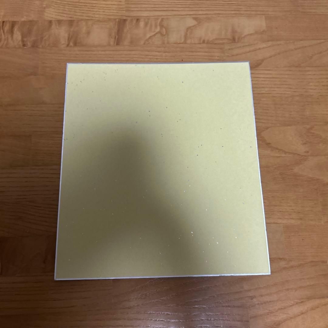 あめのちゆき あめとゆき 駅長キツネさん　ビッグ　色紙