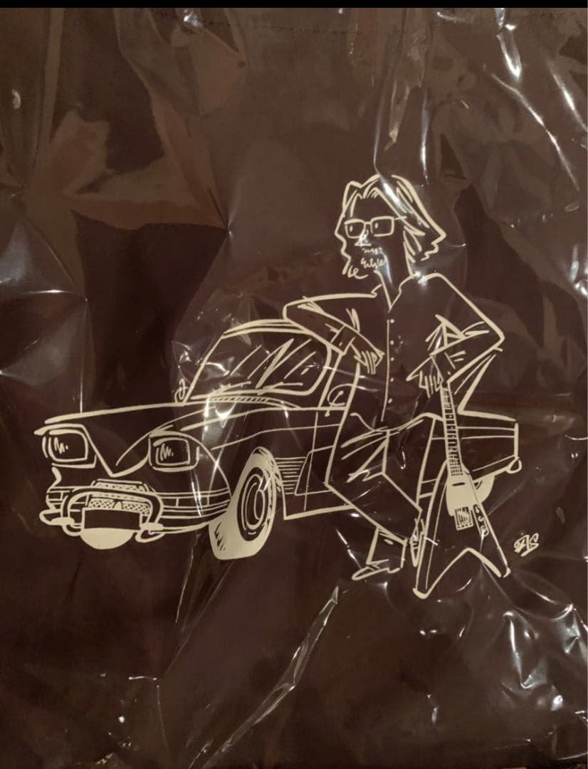 長岡亮介 トートバッグ 茶色 ペトロールズ 東京事変 星野源 椎名林檎 グッズ