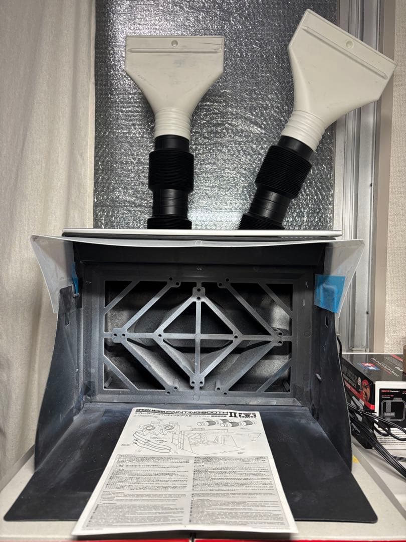 タミヤ スプレーワーク ペインティングブースII（ツインファン）