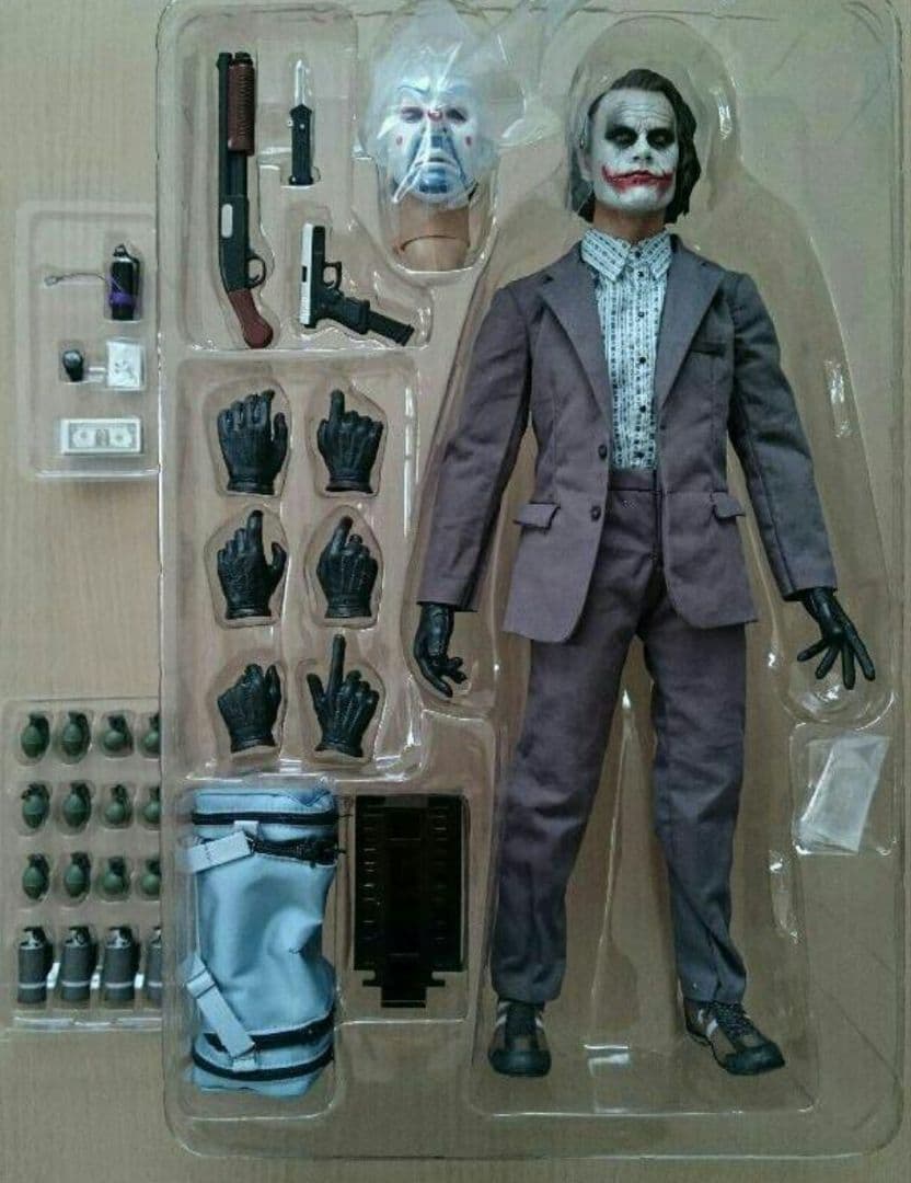 ジョーカー 銀行強盗/2.0版 ホットトイズ ムービー マスターピース