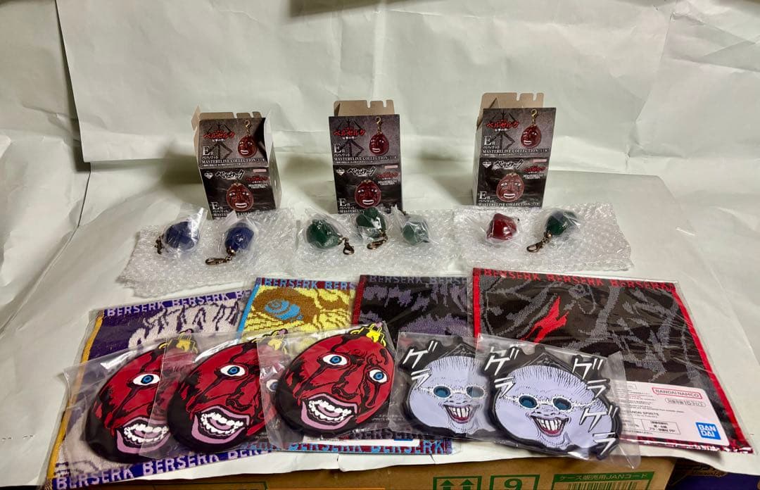 一番くじ　ベルセルク　反撃の誓い　ガッツ　フェムト　髑髏の騎士　ベヘリット　他