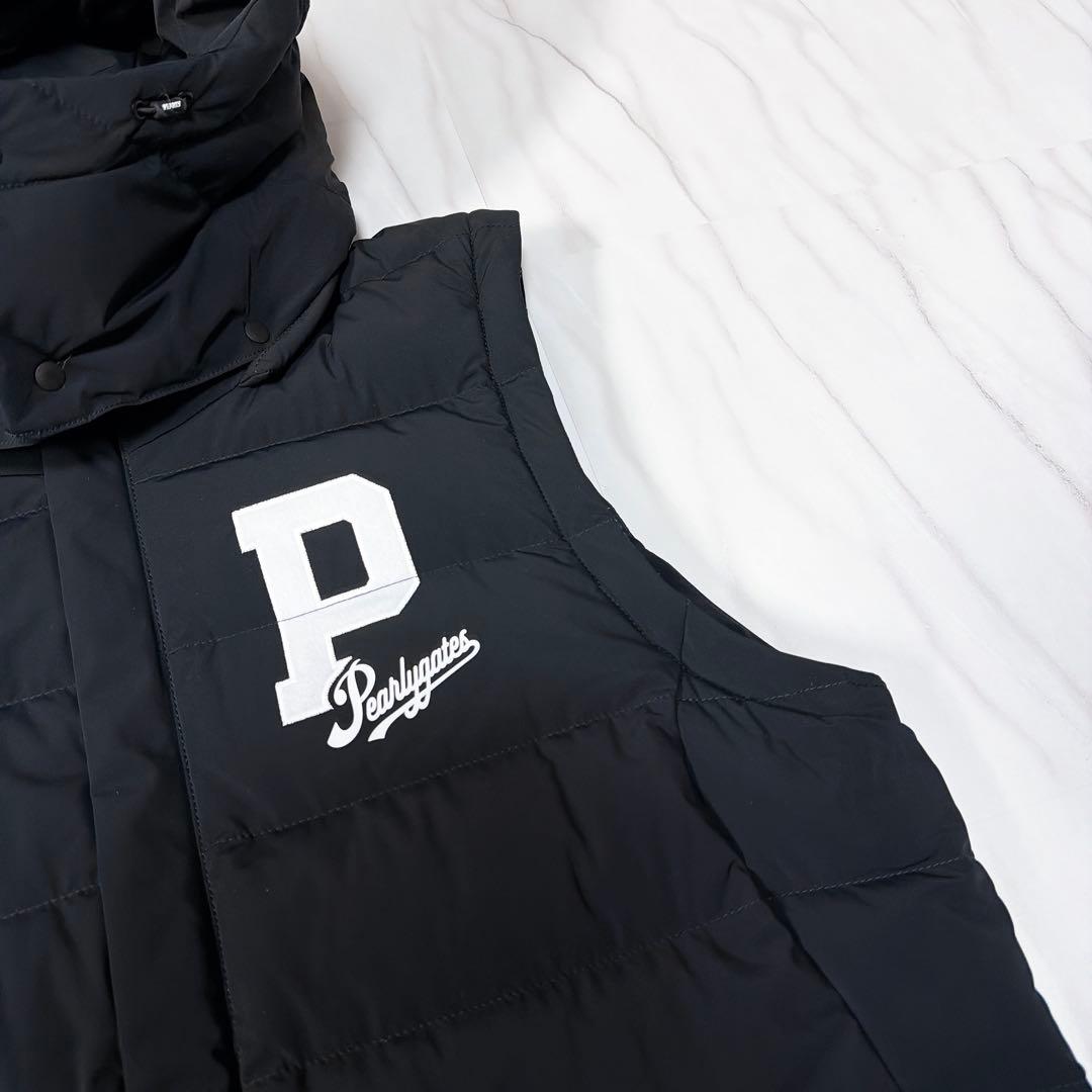 《美品 2025年》パーリーゲイツ Nyストレッチタフタダウン 3way 黒 M