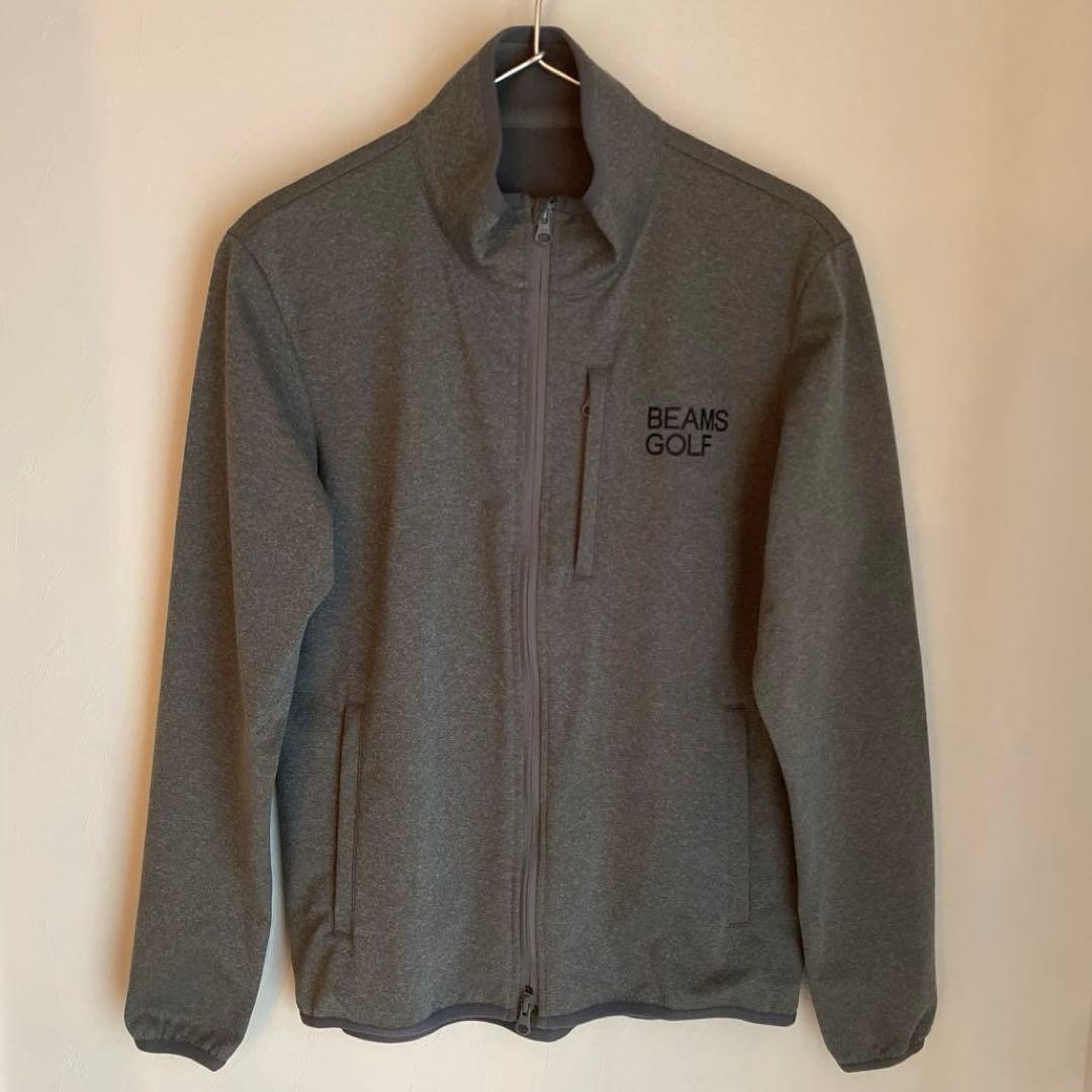 BEAMS GOLF グレー ジップ アウター ブルゾン ジャケット