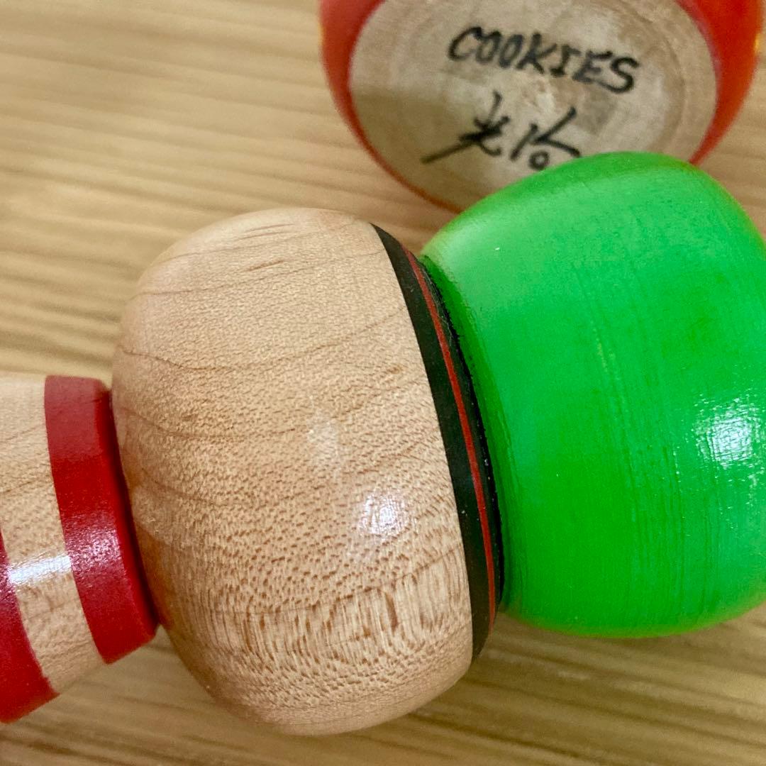 クッキーズ cookies いちご 青りんご 2体セット こけし 青森 弘前市