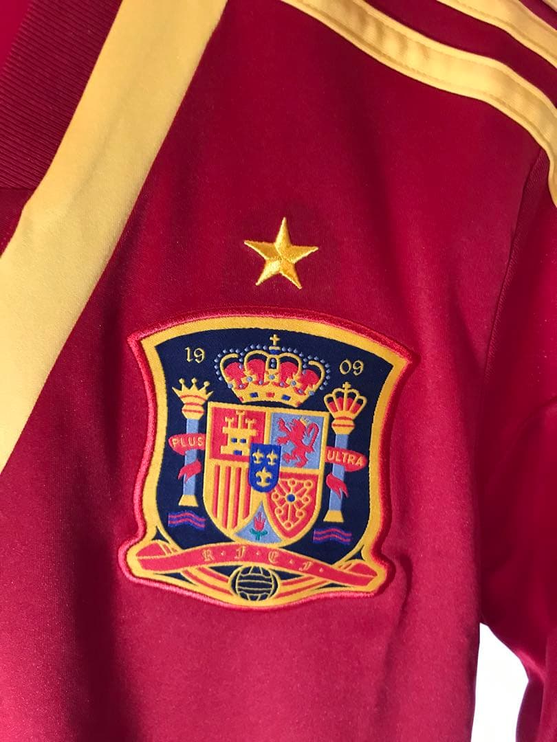 正規品adidas スペイン代表「7」ダビド・ビジャ 半袖 160 ユニフォーム