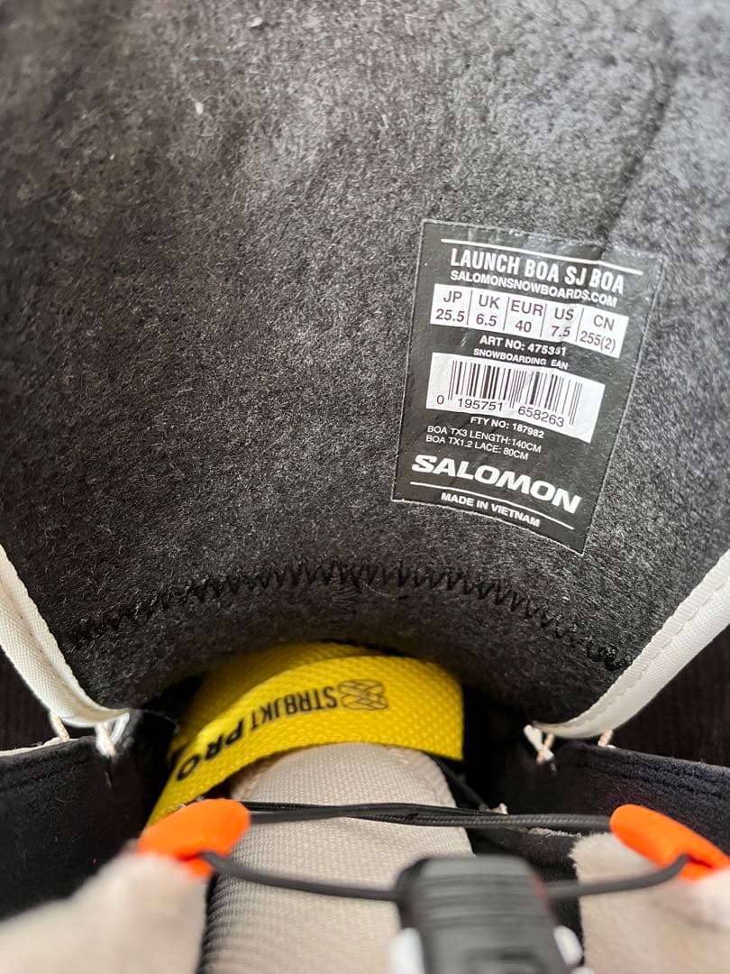 スノーボード 24-25 SALOMON LAUNCH BOA SJ BOA 25.5cm