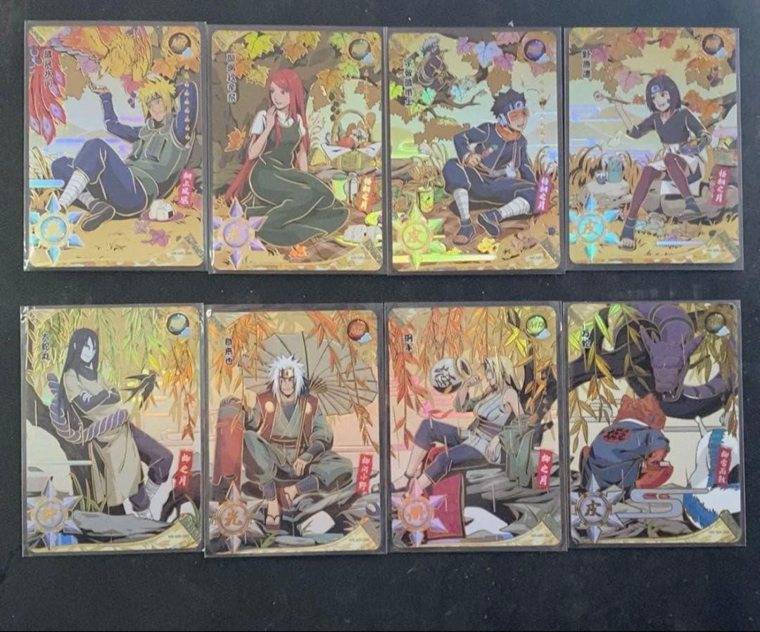 中国限定　NARUTO KAYOU 波風ミナト うずまきクシナ MR セット