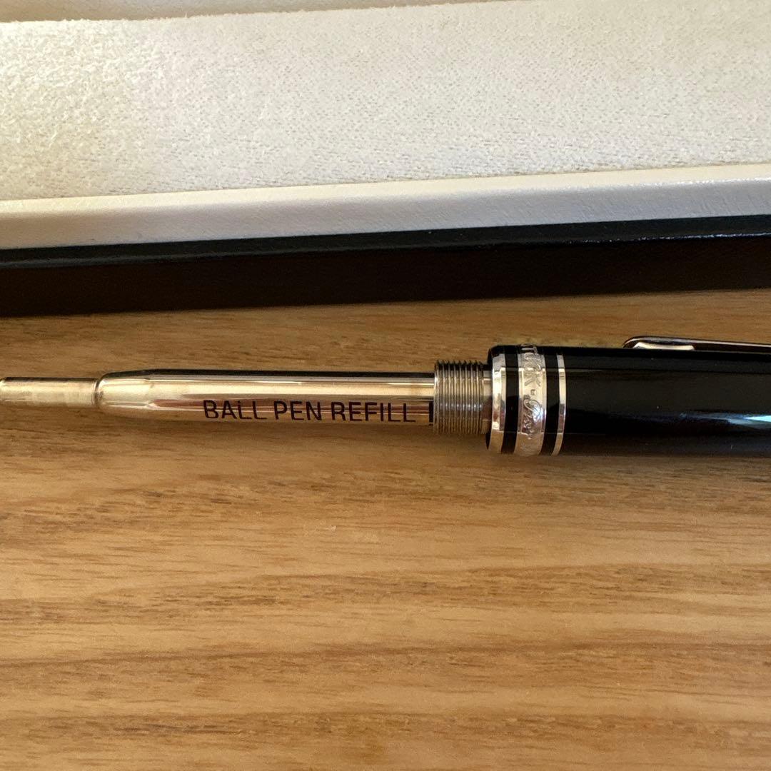 MONT BLANC 黒 ボールペン 本体 サービスガイド付き