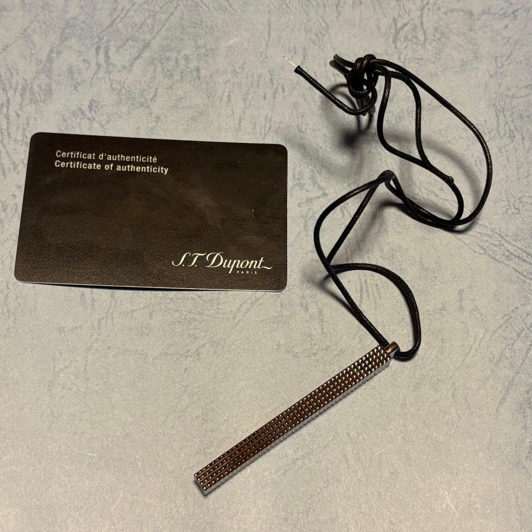 週末特価【レア】ST Dupont ボールペン　ペンダントタイプ　ミニサイズ