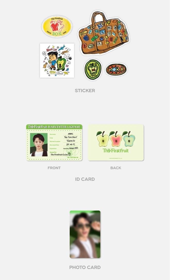 NCT マーク The Firstfruit BOX MD