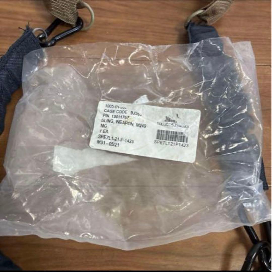 未使用品　米軍実物　WEAPON SLING M249 M240ウェポンスリング
