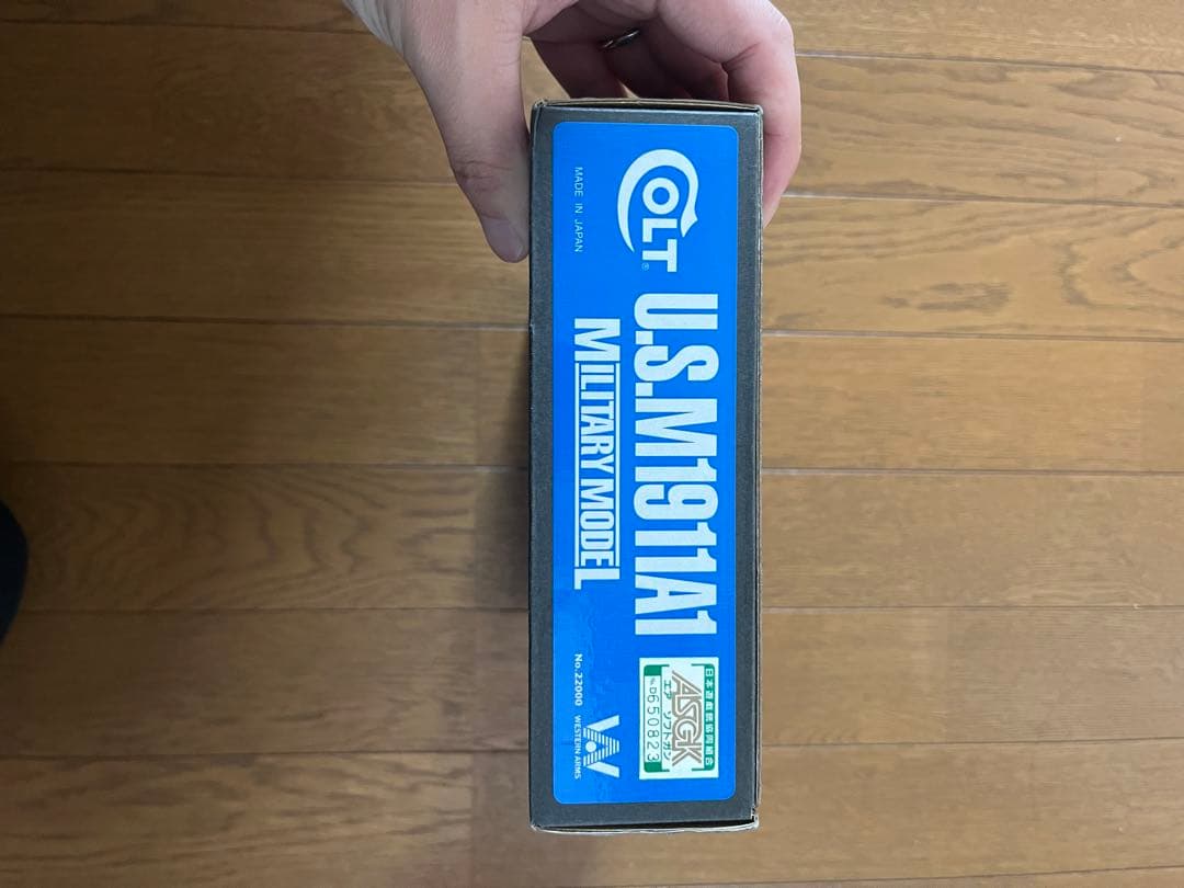 ウエスタンアームズ　COLT U.S. M1911A1 ヘヴィウエイト樹脂