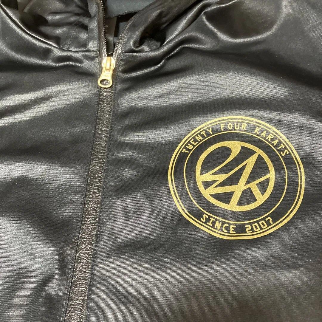 アディダス 24karats コラボ　セットアップ L ブラック