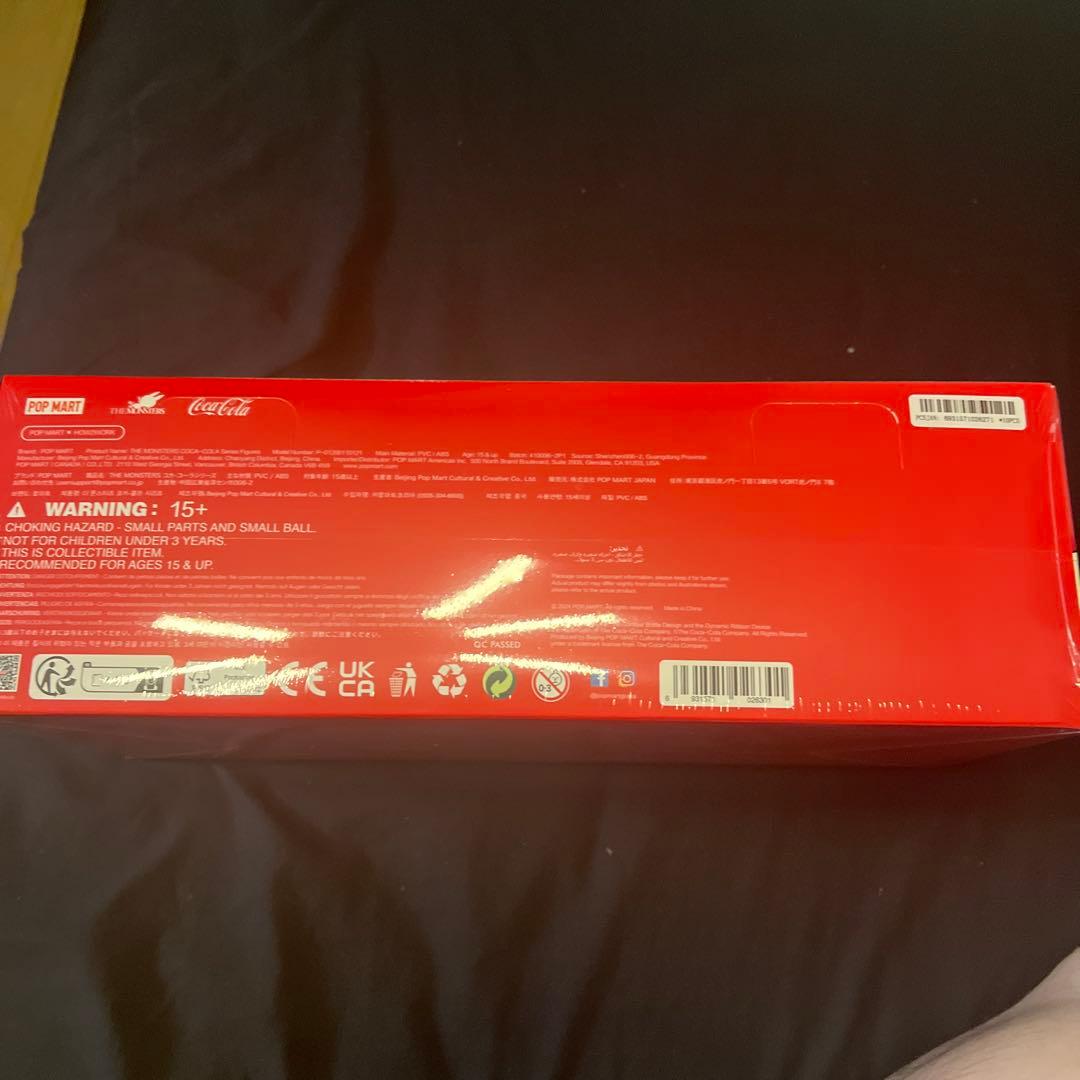 POP MART THE MONSTERS Coca-Cola BOX新品未開封