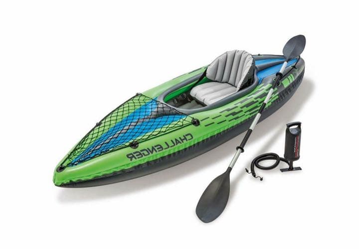 最新改良版 1人乗りインテックス  INTEXシングル ゴムボート INTEX