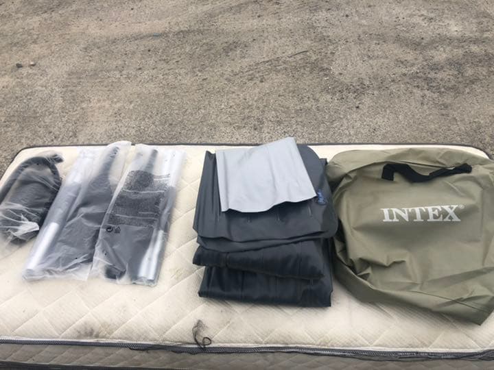 最新改良版 1人乗りインテックス  INTEXシングル ゴムボート INTEX