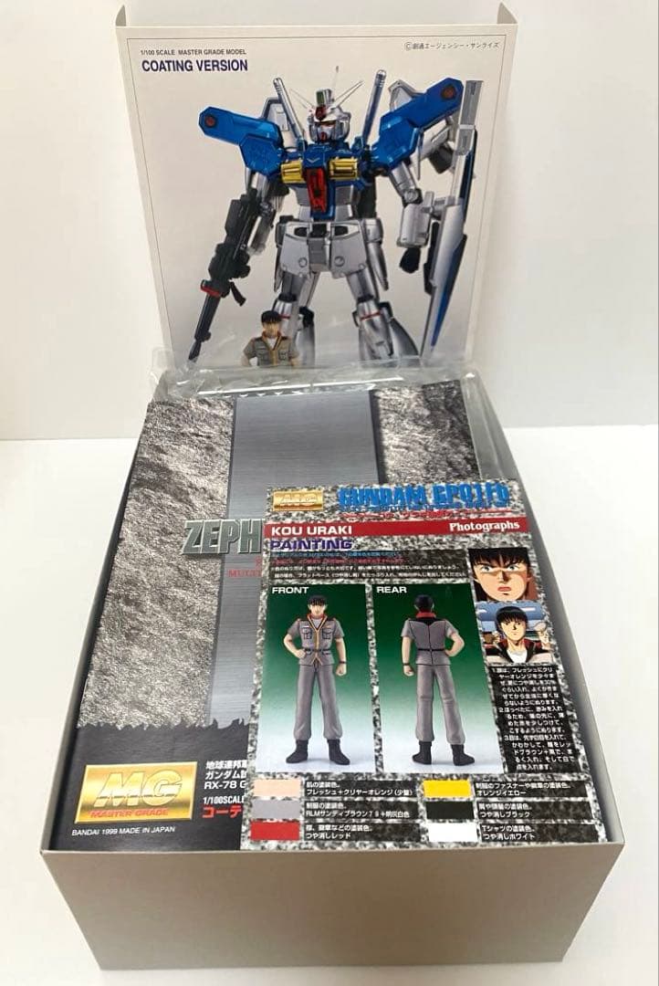 MG GUNDAM GP01Fb コーティングバージョン フルバーニアン