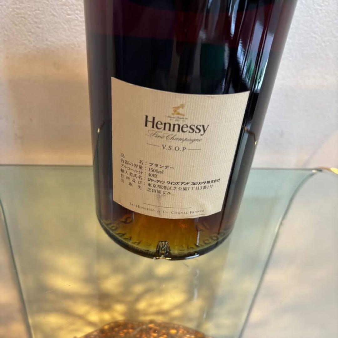 NA4577 希少! HennessyヘネシーVSOP ブランデー 1500ml