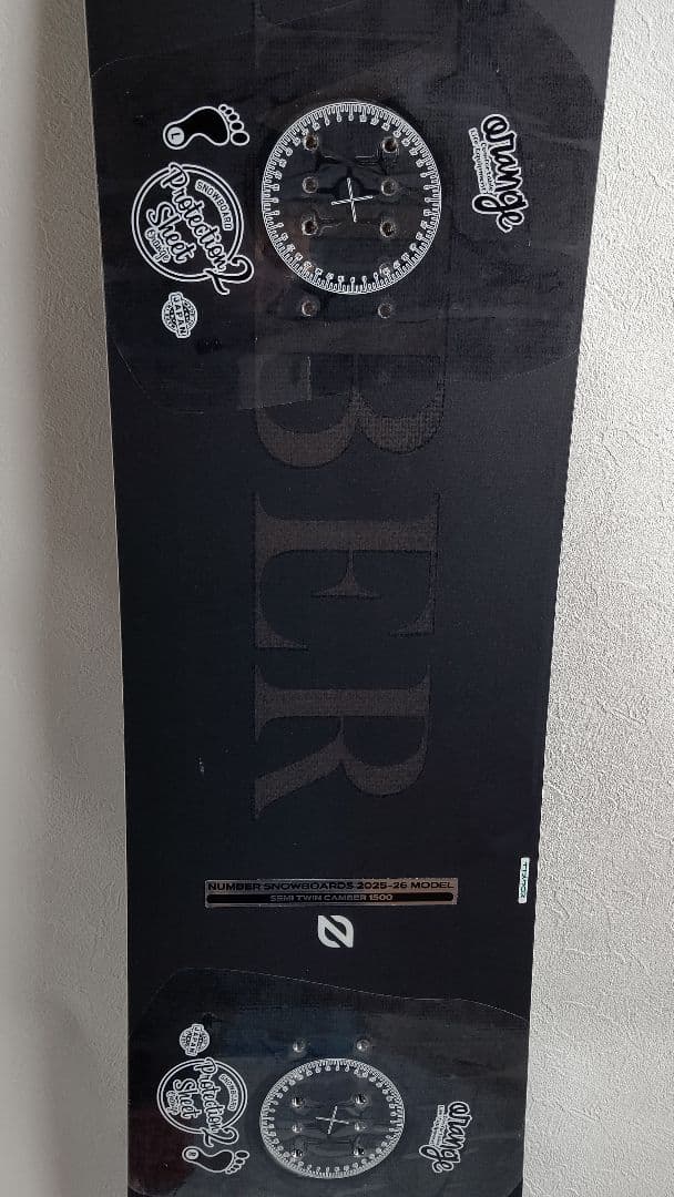 25-26 NUMBER V 150 新品 スノーボード gt crooja