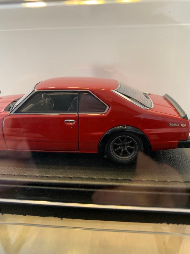 イグニッションモデル1/43 スカイライン 2000GT-ES C210 レッド