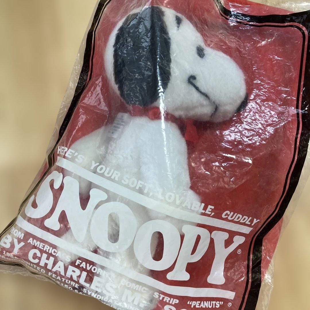 希少品！初期 スヌーピー ぬいぐるみ 日本製