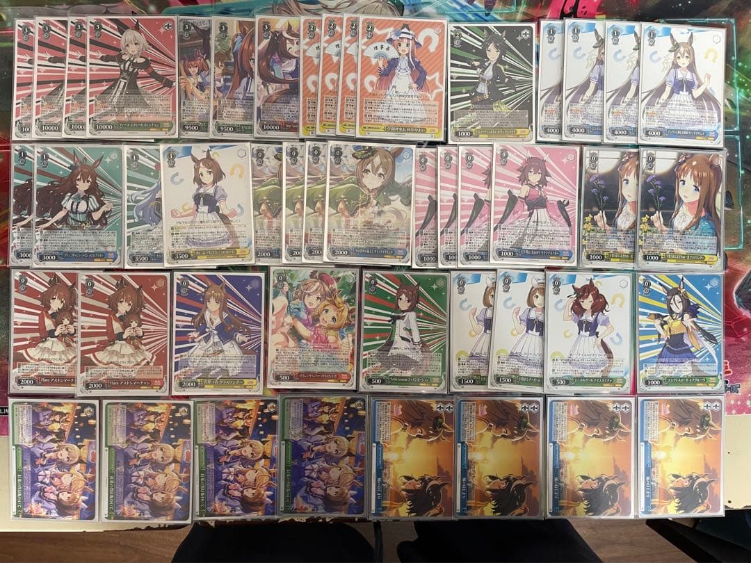 ヴァイス ウマ娘 ストブ宝 デッキ　引退　ほぼRR以下4コン　値下げ交渉可能