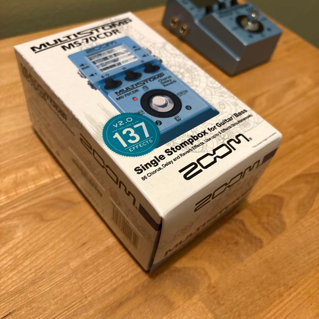 ZOOM MultiStomp MS-70CDR マルチエフェクター