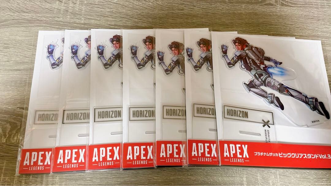 Apex Legends プラチナムザッカビッグクリアスタンド6種　42枚セット