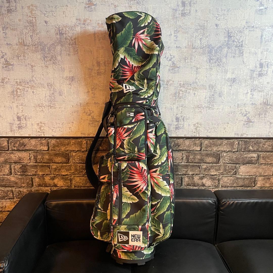 NEW ERA 希少　ボタニカル柄　ニューエラ　キャディバック　取り外しバック付