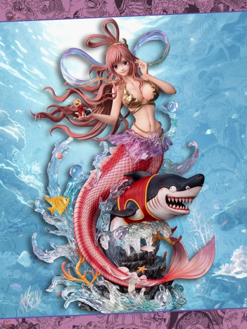 ワンピース　しらほし　1/6　ガレージキット　塗装済み　フィギュア　HF正規品