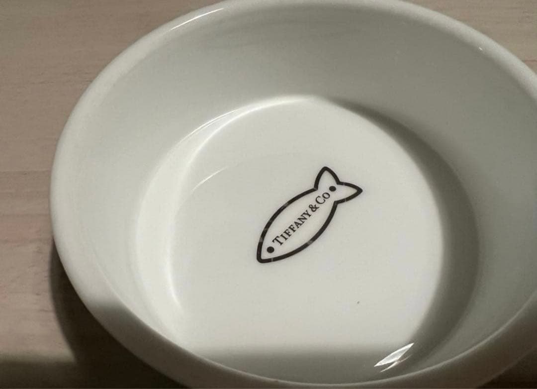 Tiffany & Co. 猫用食器 フードボール 2個セット