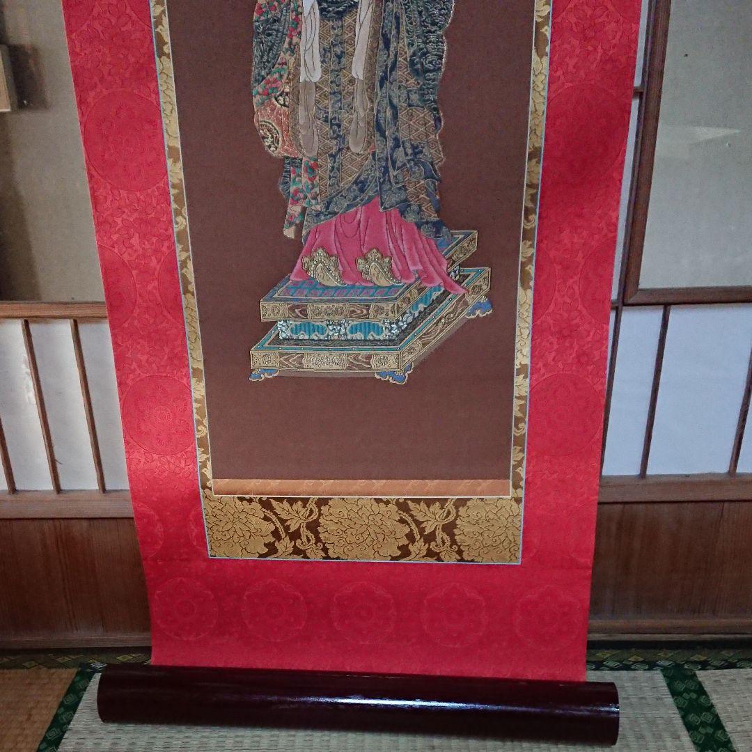 ☀️聖徳大子考養尊影☀️(西陣手織唐錦)美品☆(12月31日迄御値引き販売中)